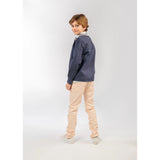 Ein Ghein Kids Boy's Light Rose with Colored Embroidery Jeans