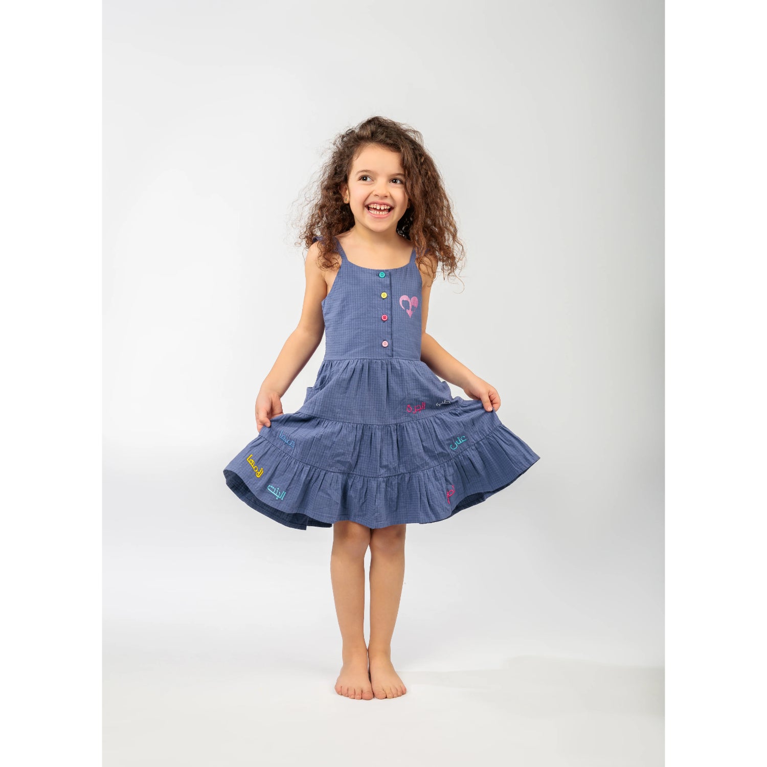 Ein Ghein Kids Girl's Blue Purple with Colored Embroidery & Pink Bow | GCC | Kids and Teens | Kids and Teens Dresses | Kids and Teens Girl Dresses | Kids Clothing | Kids Fashion | Kids Girls (3 YRS -16 YRS) | Kids Teen Collection Ein Ghein Kids Girl's Blue Purple with Colored Embroidery & Pink Bow | GCC | Kids and Teens | Kids and Teens Dresses | Kids and Teens Girl Dresses | Kids Clothing | Kids Fashion | Kids Girls (3 YRS -16 YRS) | Kids Teen Collection