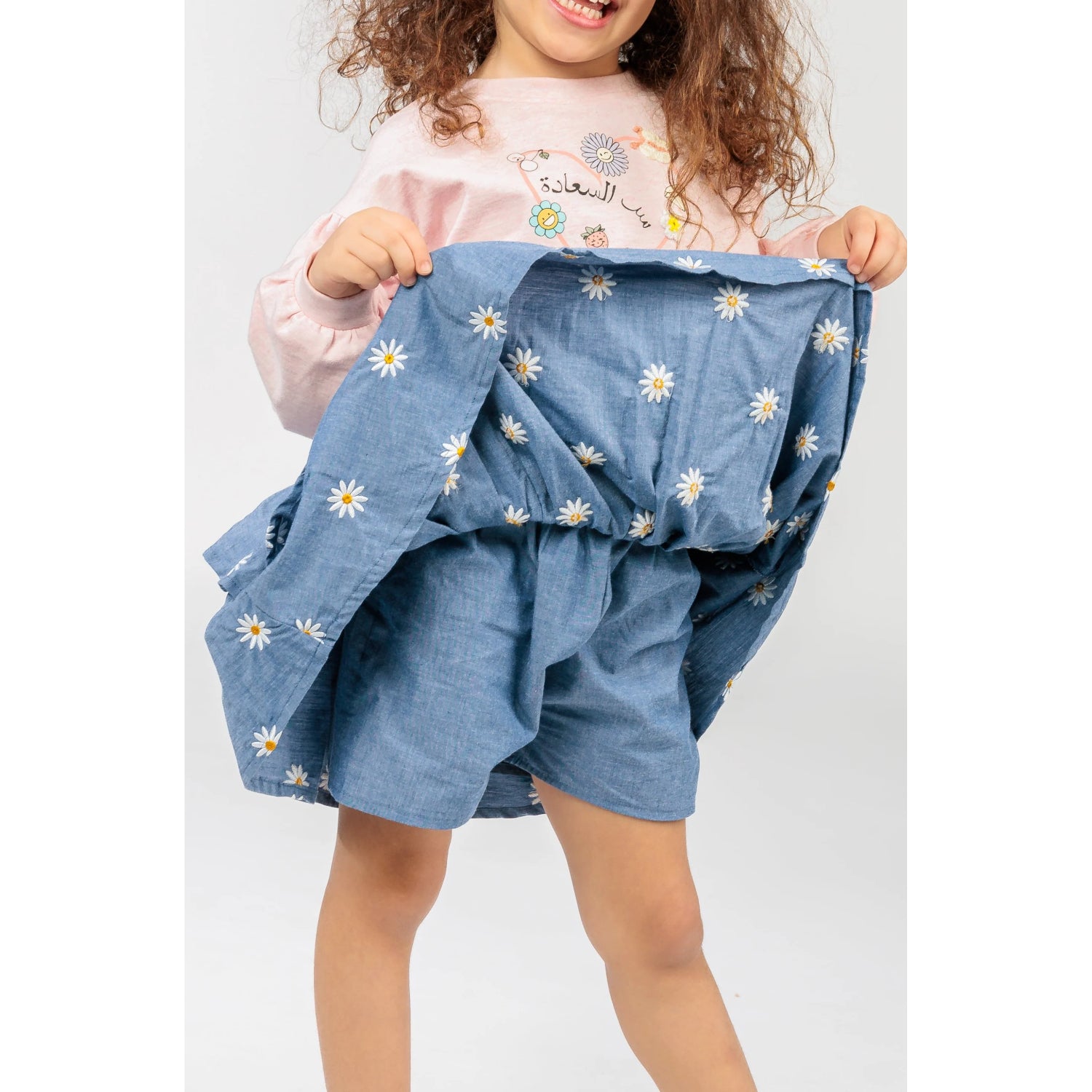 Ein Ghein Kids Girl's Blue with White Embroidery Skirt | GCC | Girls Skirts | Kids and Teens | Kids Clothing | Kids Fashion | Kids Girls (3 YRS -16 YRS) | Kids Teen Collection | Spring Festival Ein Ghein Kids Girl's Blue with White Embroidery Skirt | GCC | Girls Skirts | Kids and Teens | Kids Clothing | Kids Fashion | Kids Girls (3 YRS -16 YRS) | Kids Teen Collection | Spring Festival