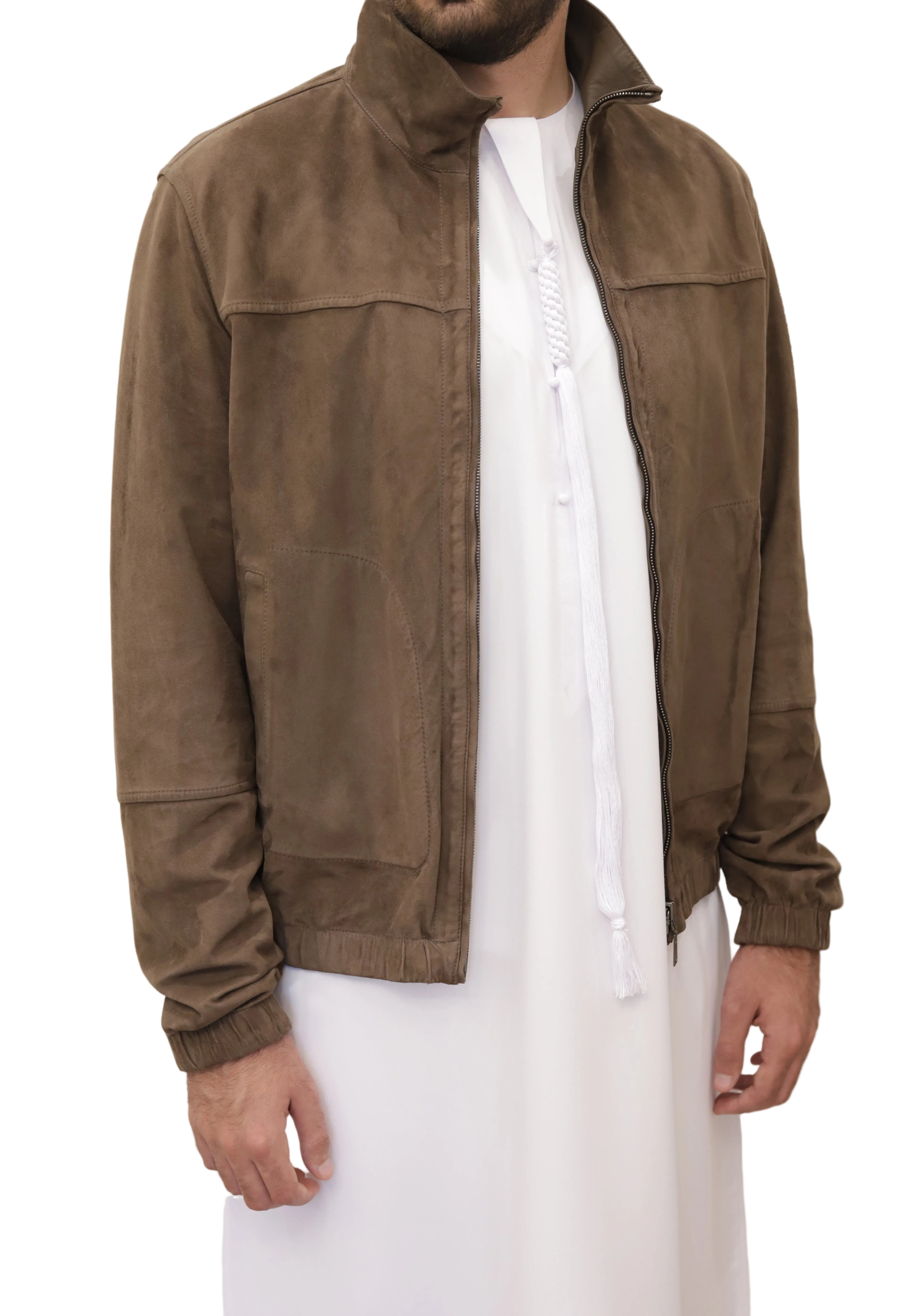 Prestige Men's Bomber Reversible Leather Jacket