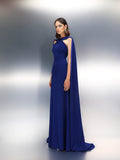 Velvety Couture Women's CALIN Magnetic Blue Dress