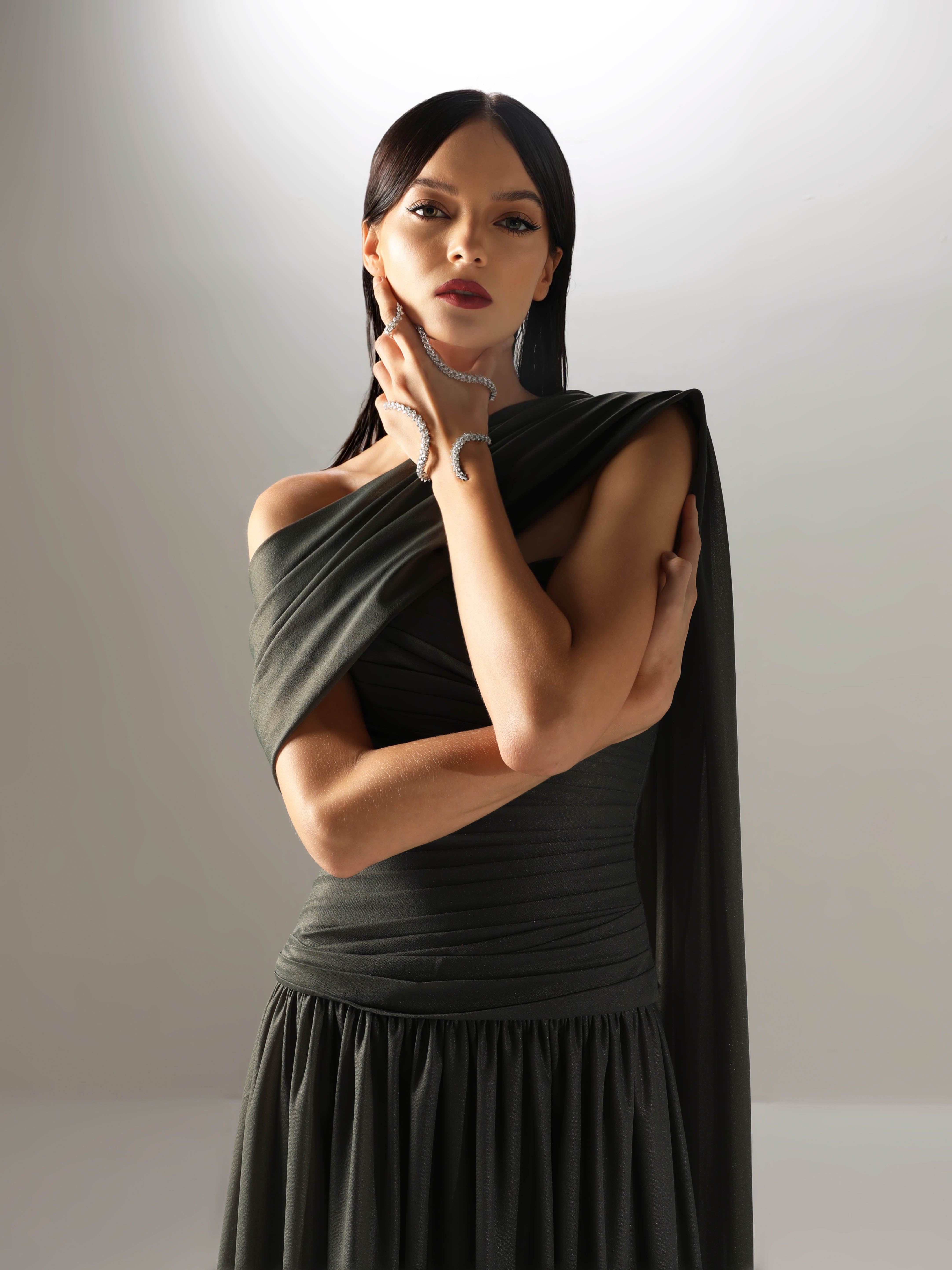 Velvety Couture Women's OULA Dark Forest Dress | Clothing | Dress | Dresses | GCC | Women | Women All Clothing | Women All Clothing Dresses | Women Dresses | Womens | Womens Fashion Velvety Couture Women's OULA Dark Forest Dress | Clothing | Dress | Dresses | GCC | Women | Women All Clothing | Women All Clothing Dresses | Women Dresses | Womens | Womens Fashion