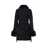 Anne Fontaine Women's Black Coat