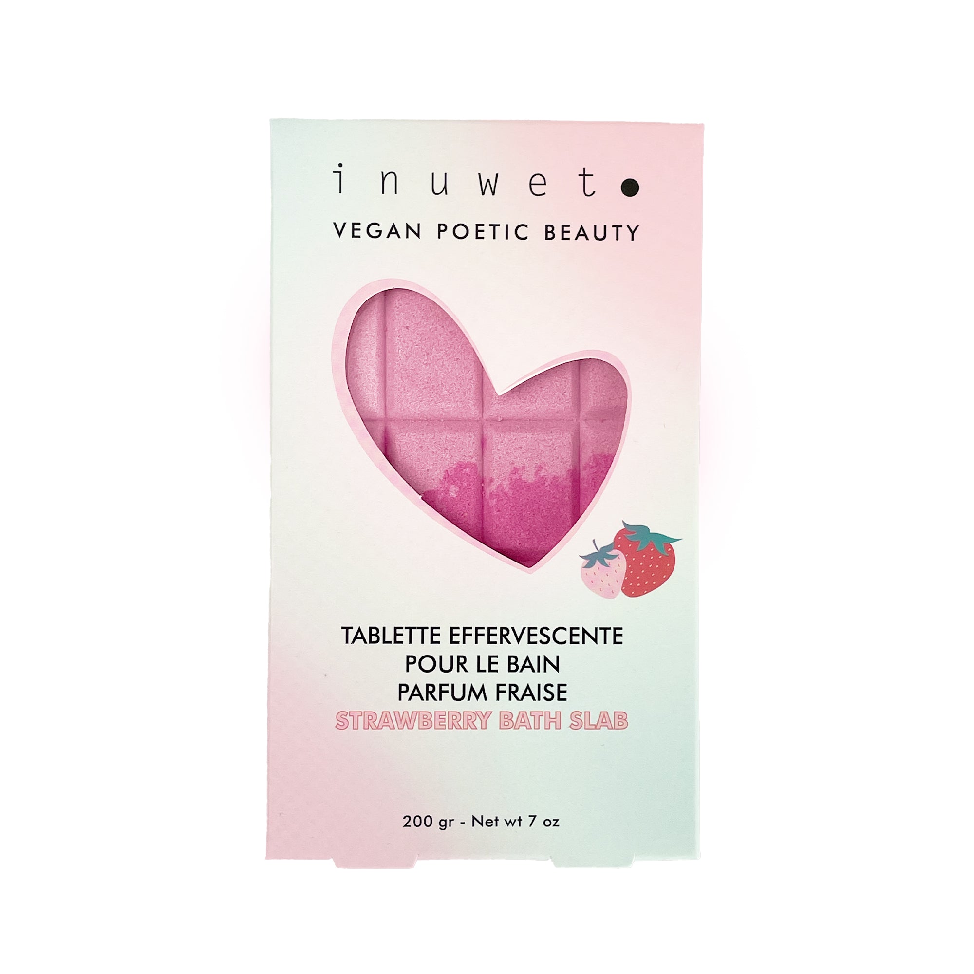Inuwet Fizzer Bath Slab - Strawberry | Bath | Beauty | Beauty Selfcare | FYFL | Selfcare Inuwet Fizzer Bath Slab - Strawberry | Bath | Beauty | Beauty Selfcare | FYFL | Selfcare