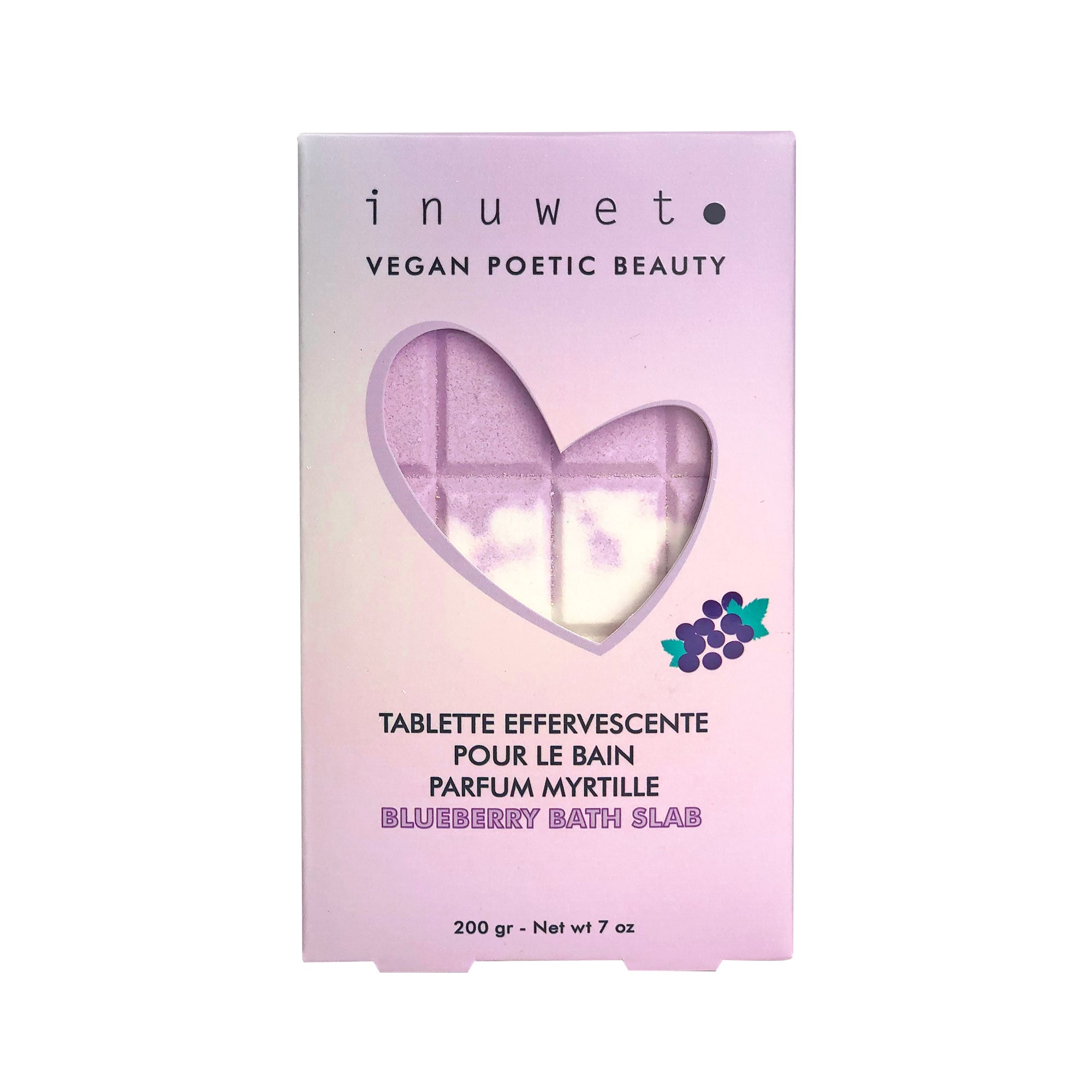 Inuwet Fizzer Bath Slab - Blueberry | Bath | Beauty | Beauty Selfcare | FYFL | Selfcare Inuwet Fizzer Bath Slab - Blueberry | Bath | Beauty | Beauty Selfcare | FYFL | Selfcare