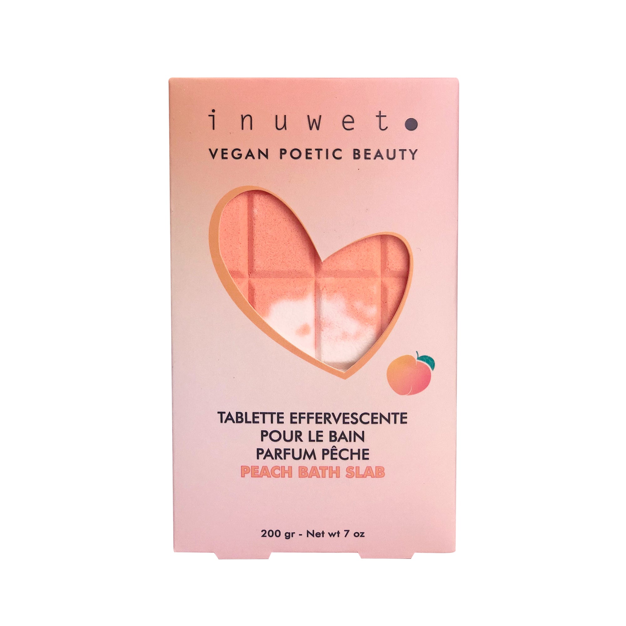 Inuwet Fizzer Bath Slab - Peach | Bath | Beauty | Beauty Selfcare | FYFL | Selfcare Inuwet Fizzer Bath Slab - Peach | Bath | Beauty | Beauty Selfcare | FYFL | Selfcare