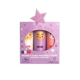 Inuwet Set of 3 Lip Balms: Coco Pineapple - Cotton Vanilla - Strawberry