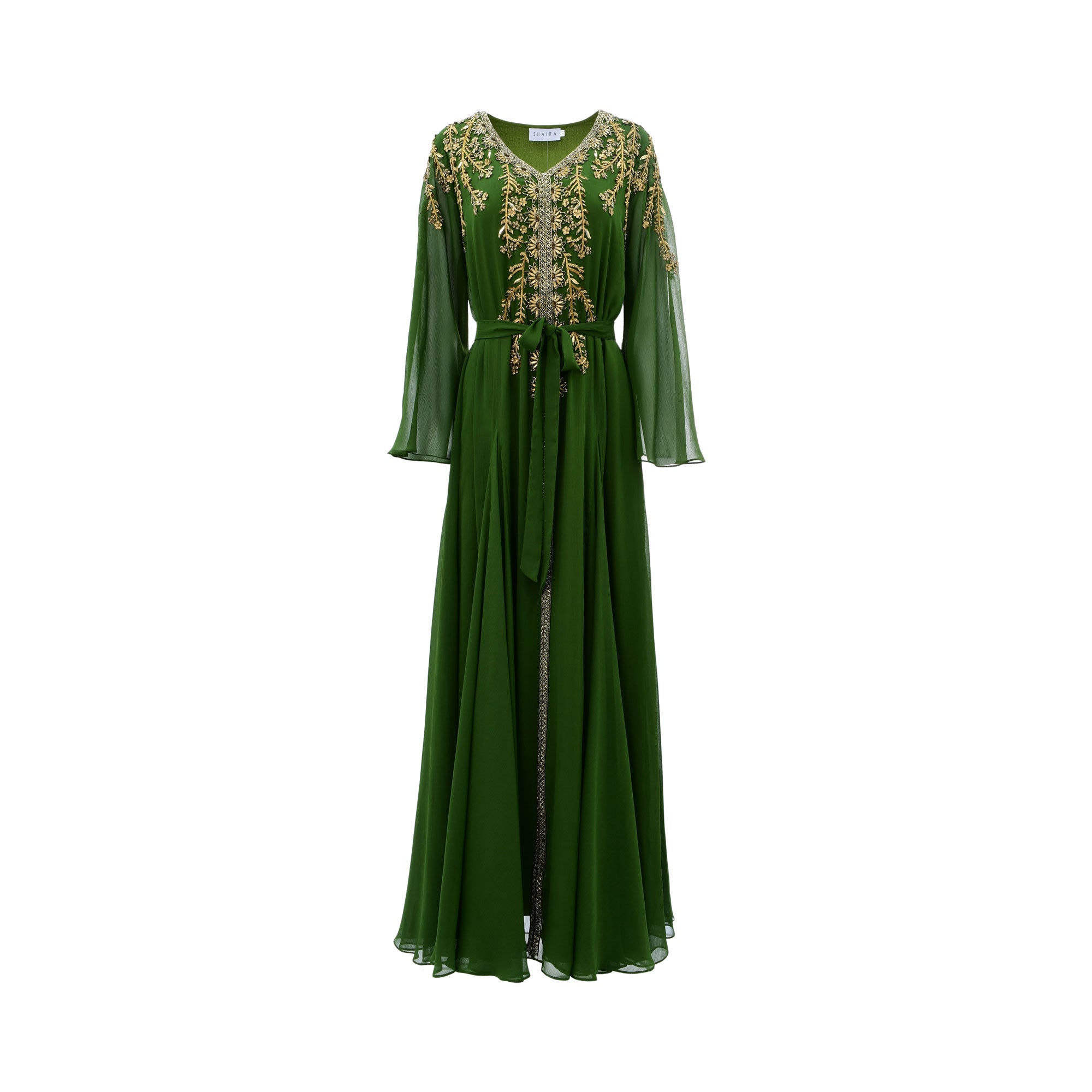 Shaira Women's Olive Green Kaftan | Clothing | GCC | Kaftan | Kaftans & Abayas | Traditional Wear | Women | Women All Clothing | Women All Clothing Traditional Wear Ramadan Edit | Womens | Womens Fashion Shaira Women's Olive Green Kaftan | Clothing | GCC | Kaftan | Kaftans & Abayas | Traditional Wear | Women | Women All Clothing | Women All Clothing Traditional Wear Ramadan Edit | Womens | Womens Fashion