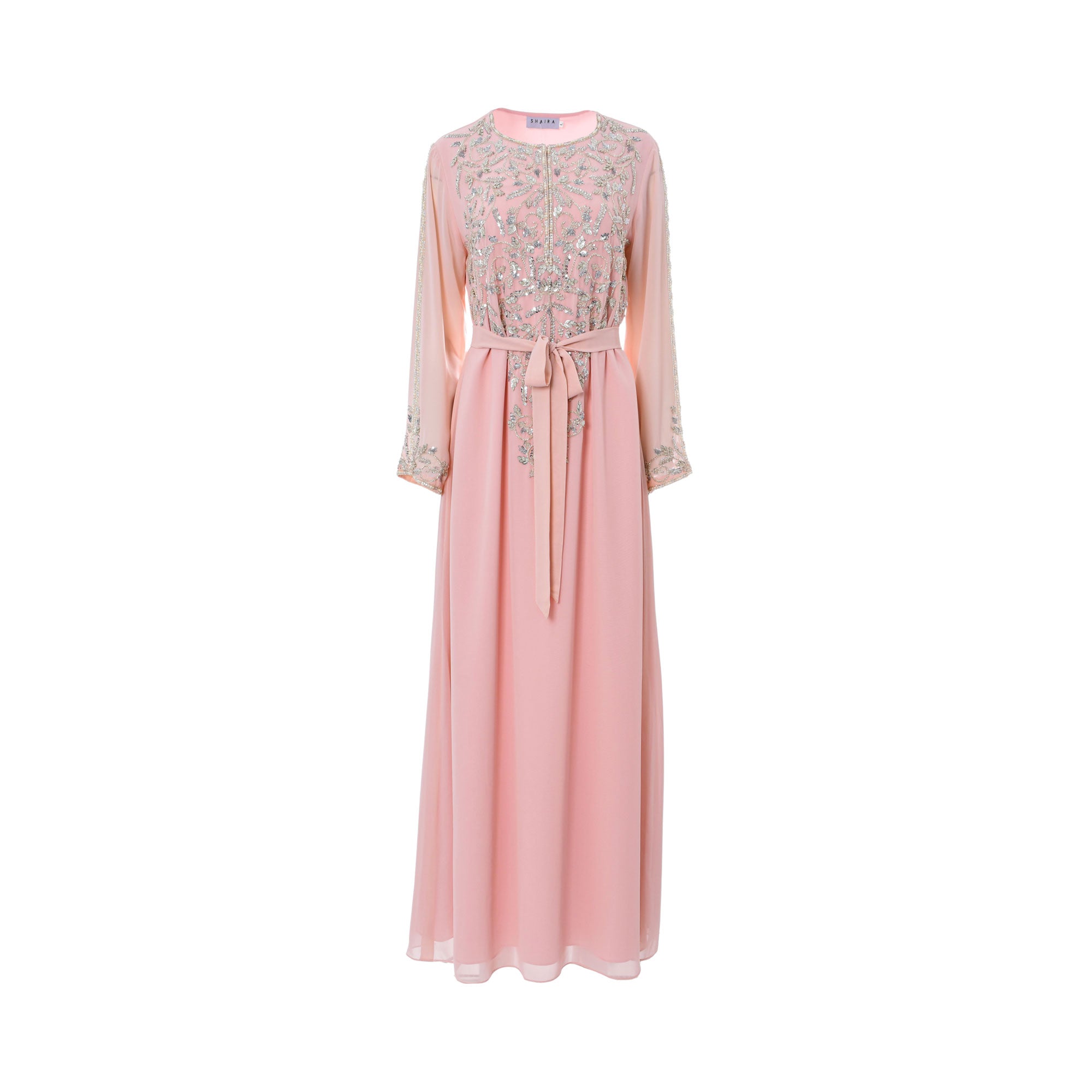 Shaira Women's Pastel Pink Jalabiya | Clothing | GCC | Kaftan | Kaftans & Abayas | Traditional Wear | Women | Women All Clothing | Women All Clothing Traditional Wear Ramadan Edit | Womens | Womens Fashion Shaira Women's Pastel Pink Jalabiya | Clothing | GCC | Kaftan | Kaftans & Abayas | Traditional Wear | Women | Women All Clothing | Women All Clothing Traditional Wear Ramadan Edit | Womens | Womens Fashion