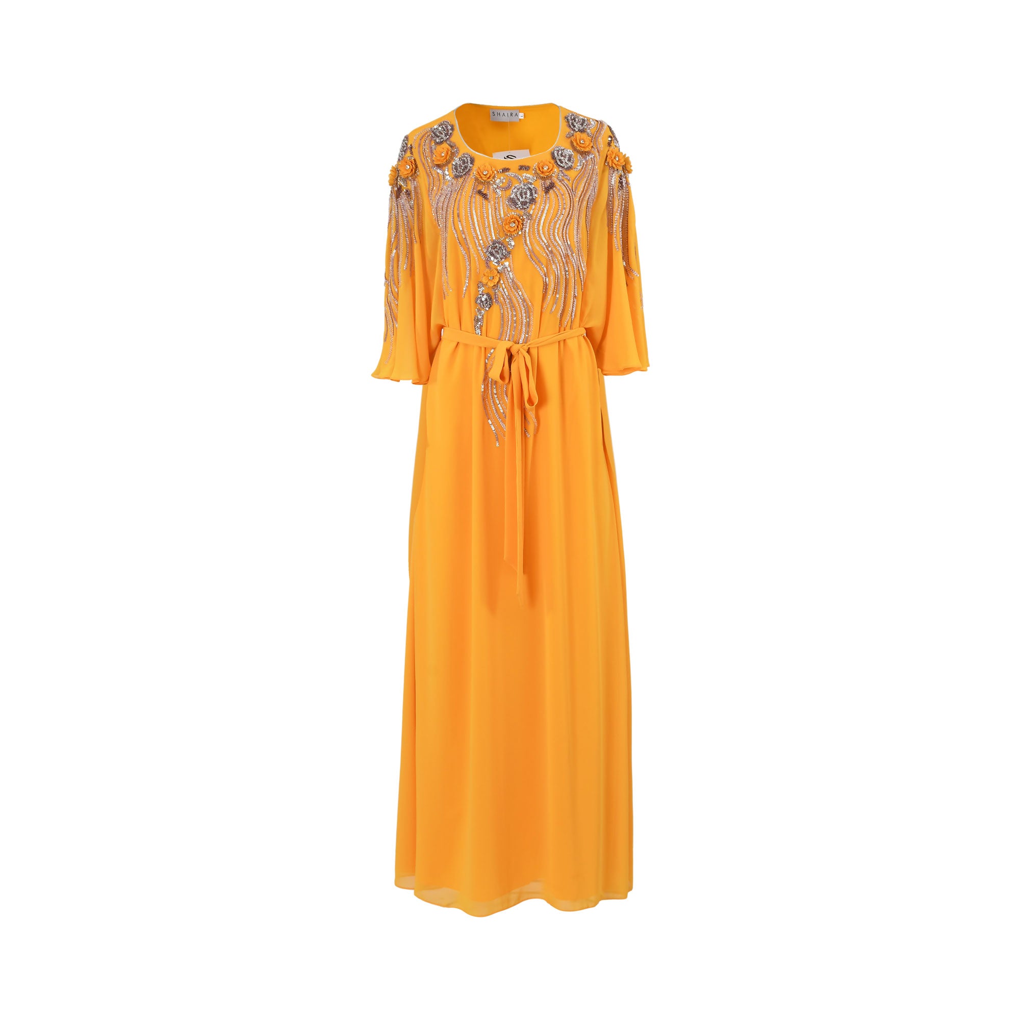 Shaira Women's Orange Kaftan | Clothing | departure-to-desk | GCC | Kaftan | Kaftans & Abayas | Women | Women All Clothing | Womens | Womens Fashion Shaira Women's Orange Kaftan | Clothing | departure-to-desk | GCC | Kaftan | Kaftans & Abayas | Women | Women All Clothing | Womens | Womens Fashion