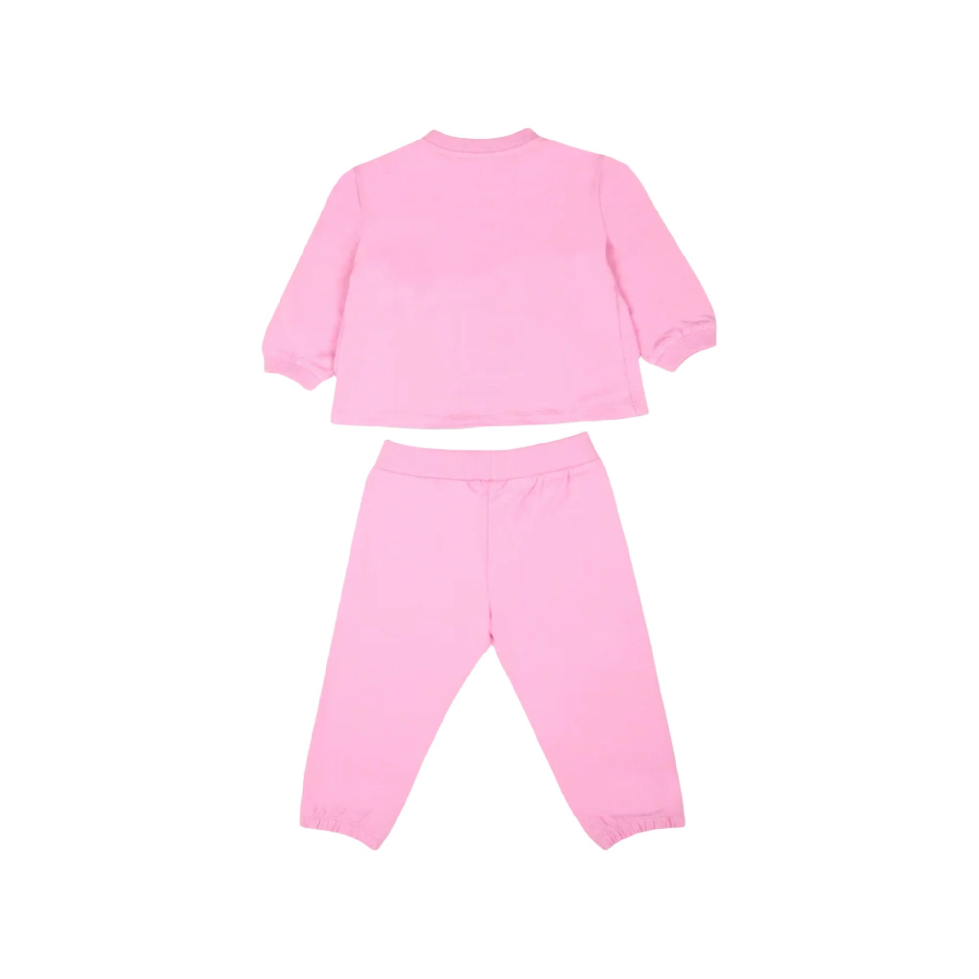 Moschino Kids Baby Girl's Pink Jogging Suit with Teddy Bear | Baby | Baby Collection | Baby Girl | Baby Girl (9M - 36M) | Baby Girl Jogging Suits | Baby Jogging Suits | FYFL | GCC | Winter 2024 Moschino Kids Baby Girl's Pink Jogging Suit with Teddy Bear | Baby | Baby Collection | Baby Girl | Baby Girl (9M - 36M) | Baby Girl Jogging Suits | Baby Jogging Suits | FYFL | GCC | Winter 2024