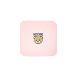 Moschino Kids New Born Blankets with Teddy Bear