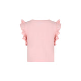 Moschino Kids Girl's Pink T-shirt with Teddy Bear and Flamingo