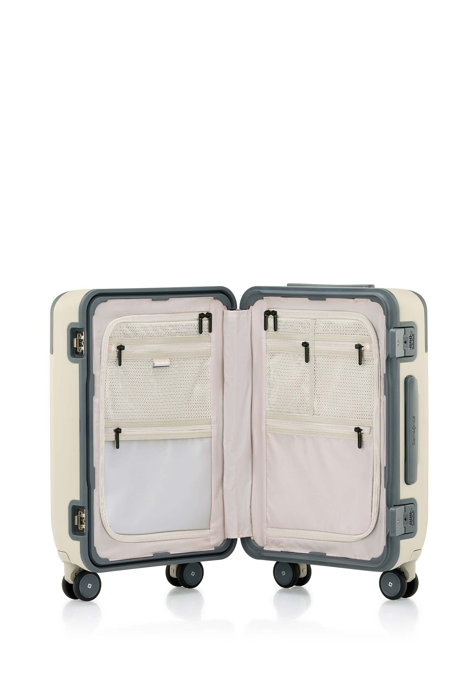 Samsonite Evox Spinner Beige Hard Luggage
