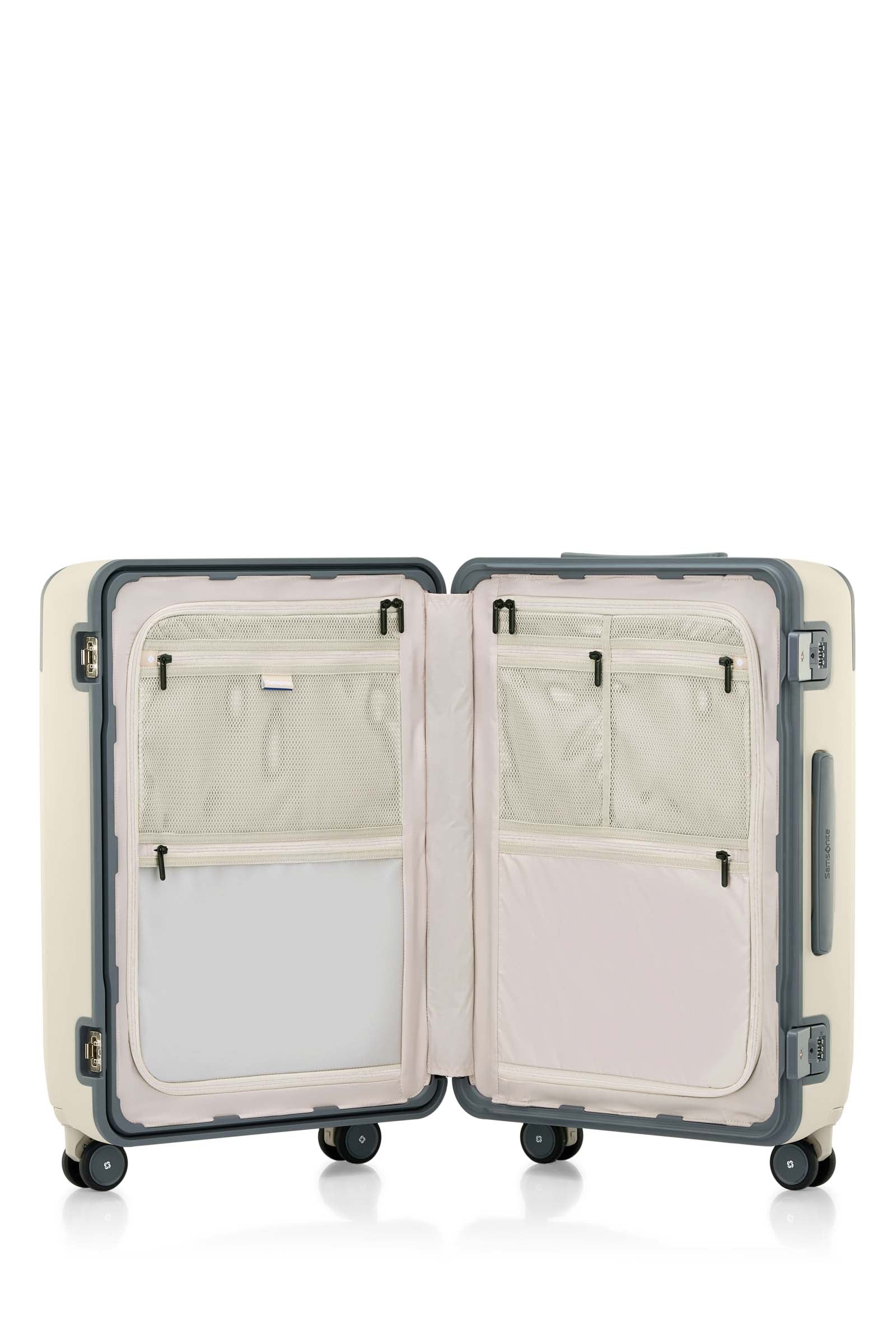 Samsonite Evox Spinner Beige Hard Luggage