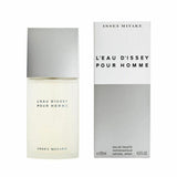 Issey Miyake L'Eau D'Issey Pour Homme perfume bottle and packaging on a white background