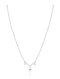 Luca Barra Girl's Steel Necklace with Dancer
