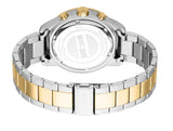 Just Cavalli Gents Two-Tone Chronograph Watch with Textured Dial