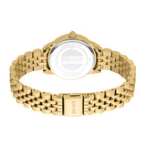 Just Cavalli Lovestruck Valentines Yellow Gold Green Watch and Bracelet Set