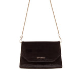 Just Cavalli Women's Black Clutch with Chain Strap