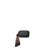 Just Cavalli Women's Leopard Print Scarf Crossbody Bag