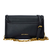 Just Cavalli Women's Gold-Embellished Flap Shoulder Bag