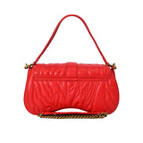 Just Cavalli Women's Quilted Snake-Buckle Shoulder Bag