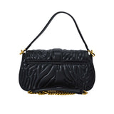 Just Cavalli Women's Quilted Snake-Buckle Shoulder Bag