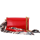 Just Cavalli Women's Zebra Scarf Shoulder Bag