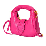 Just Cavalli Women's Puffy Handle Snake-Buckle Bag