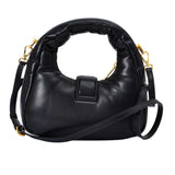 Just Cavalli Women's Puffy Handle Snake-Buckle Bag