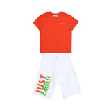 Just Cavalli Kids Boy's T-Shirt & Bermuda Set
