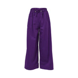 Jijil Women's Purple Wide Legs Pant