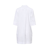 Jijil Women's White Long Blouse