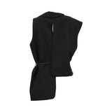 Jijil Women's Black Sleeveless Top