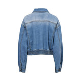 Jijil Women's Denim Vintage Jacket