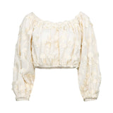 Jijil Women's Beige Top