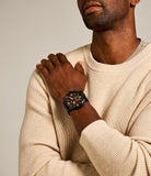 Fossil Nate Gents Chronograph Brown Leather Watch