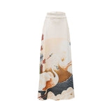 Julytwo Women's Multi-color Long Skirt