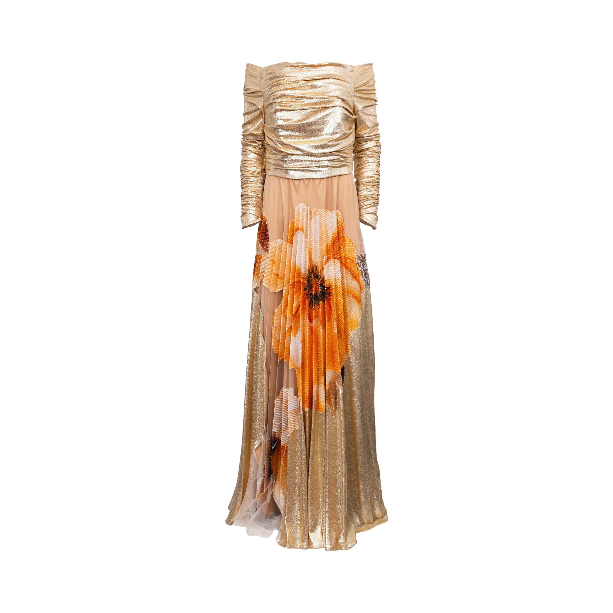 Julytwo Women's Beige & Orange Long Dress | Clothing | departure-to-desk | new-season-2025 | Women | Women All Clothing | Women All Clothing Dresses | Women Dresses | Womens | Womens Fashion Julytwo Women's Beige & Orange Long Dress | Clothing | departure-to-desk | new-season-2025 | Women | Women All Clothing | Women All Clothing Dresses | Women Dresses | Womens | Womens Fashion