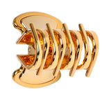 Janeke 1830 Gold Hair Claw Clip — Available for Online Purchase.