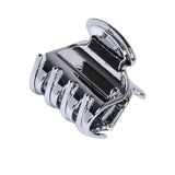 Janeke 1830 Silver Hair Claw Clip