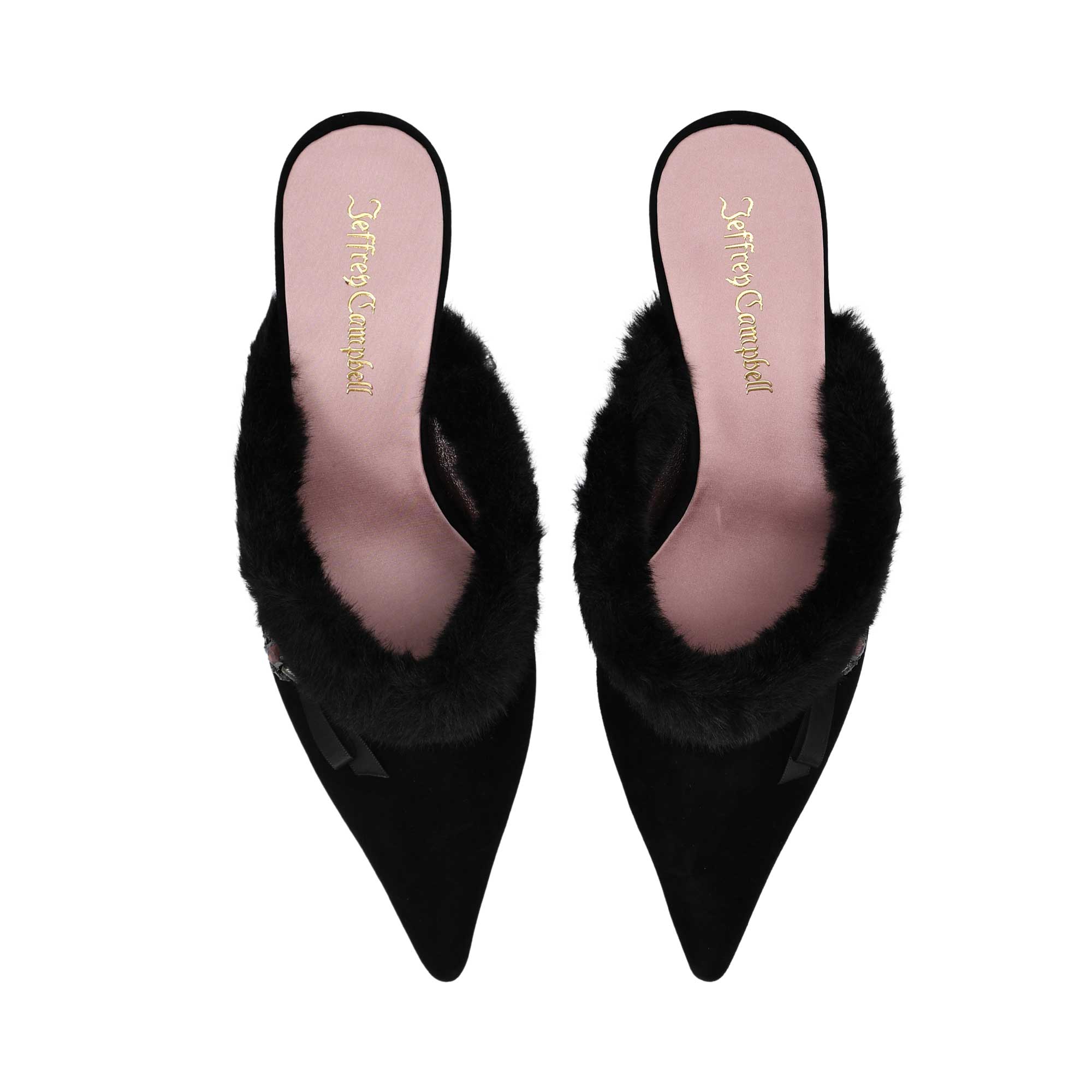 Jeffrey Campbell Women’s Rococo Black Pink Combo Heel Shoe – Available Online