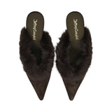 Jeffrey Campbell Women’s Rococo Brown Olive Combo Heel Shoe – Buy Now Online