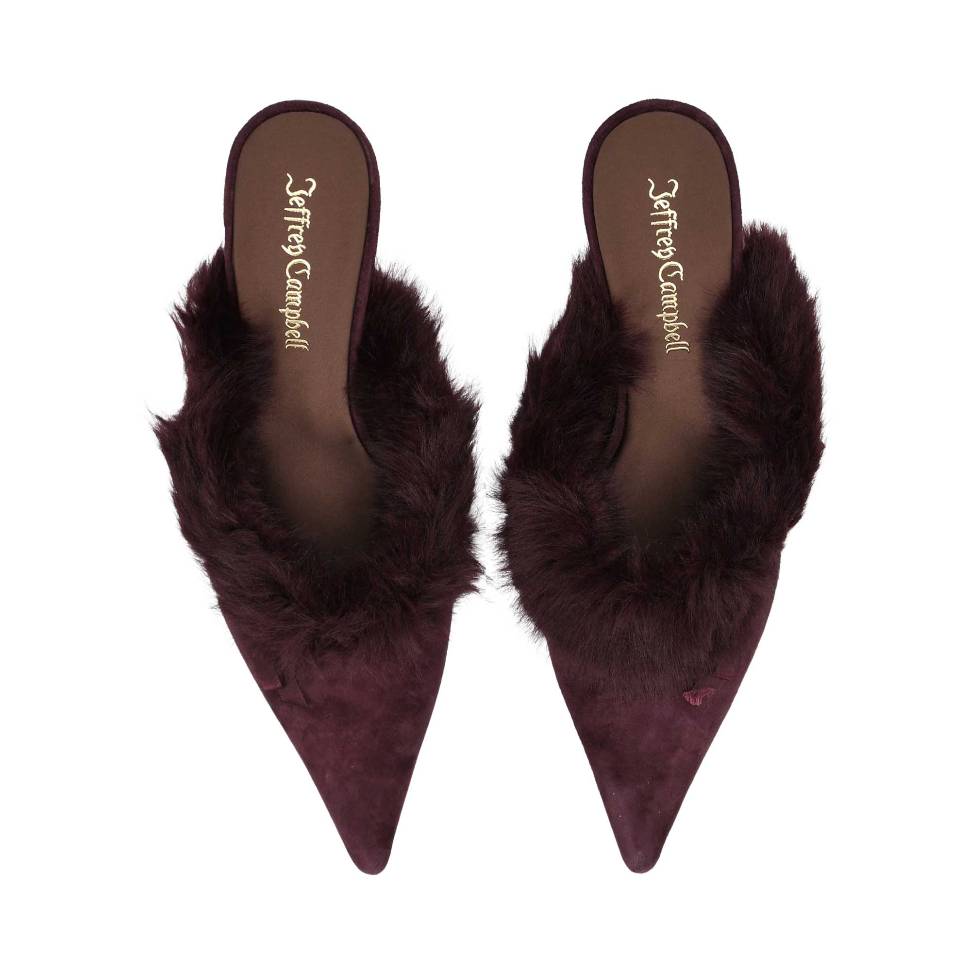 Jeffrey Campbell Women’s Rococo Wine Brown Combo Heel Shoe – Shop Now Online