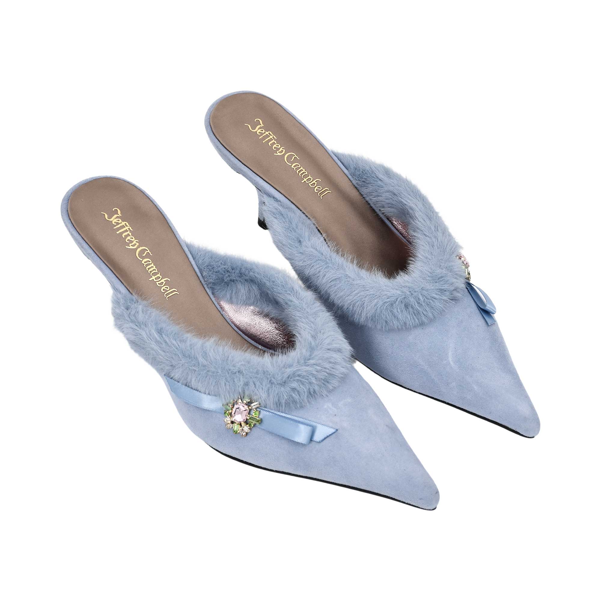 Jeffrey Campbell Women’s Sky Beige Blue Combo Heel Shoe – Shop Now Online