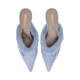 Jeffrey Campbell Women’s Sky Beige Blue Combo Heel Shoe – Shop Now Online