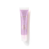 Shimmery lavender lip gloss tube with "LANCÔME" in gold-toned text and "JUICY TUBES ORIGINAL" in white. Translucent white cap