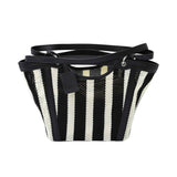 Karisma Women's Nautical Striped Mesh Tote