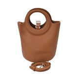 Karisma Women's Sculptural Grained Satchel Hand Bag